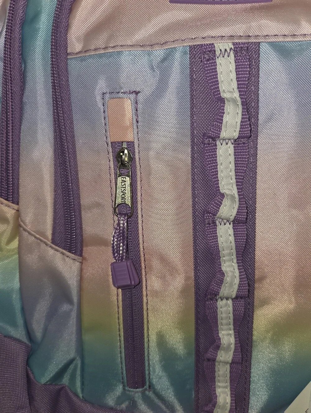 EASTSPORT Kids Rainbow Purple Pastel Backpack